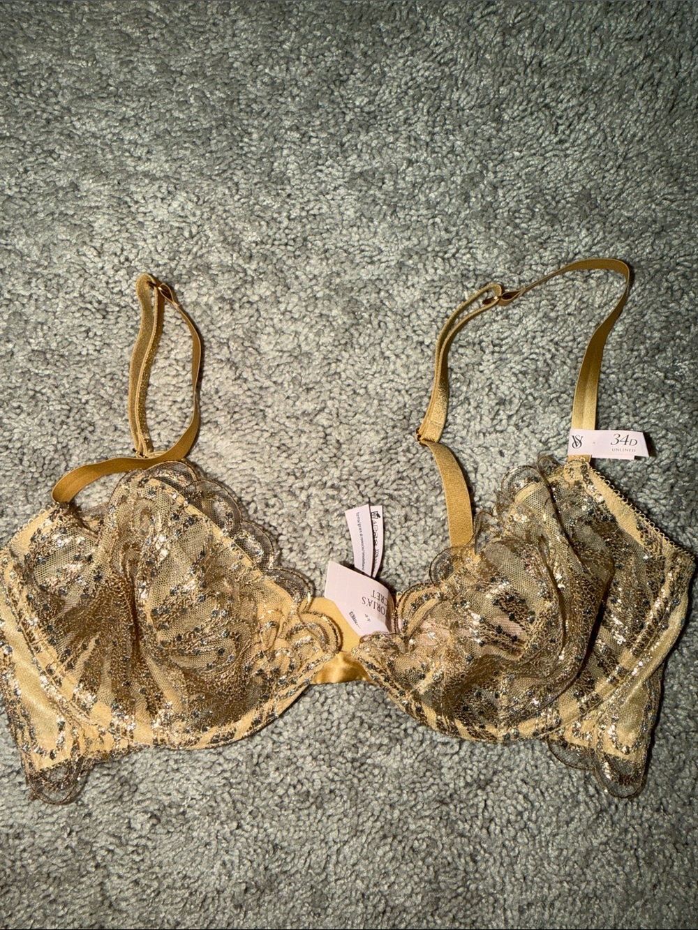 Victoria’s Secret Angel Gold Bra